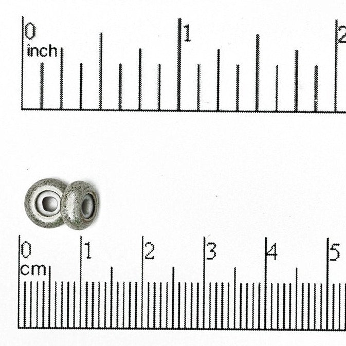 8mm x 4mm Large String-On Clasp - With 2.5mm Silicone Grommet - Sold by the Piece - Multiple Finishes - SOC4