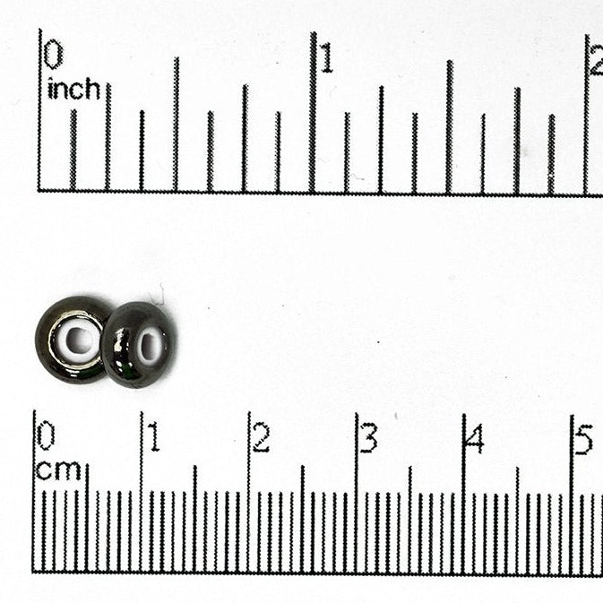8mm x 4mm Large String-On Clasp - With 2.5mm Silicone Grommet - Sold by the Piece - Multiple Finishes - SOC4