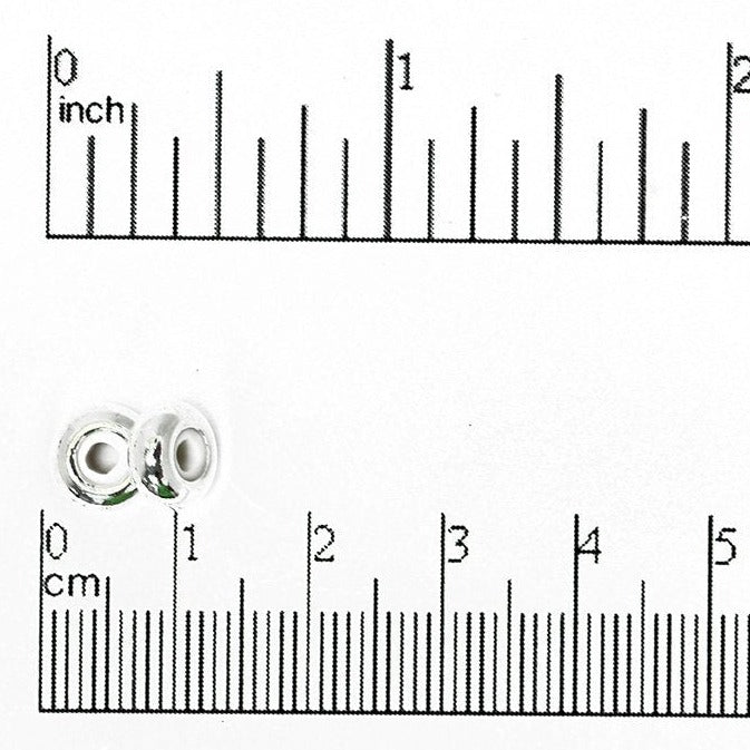 8mm x 4mm Large String-On Clasp - With 2.5mm Silicone Grommet - Sold by the Piece - Multiple Finishes - SOC4