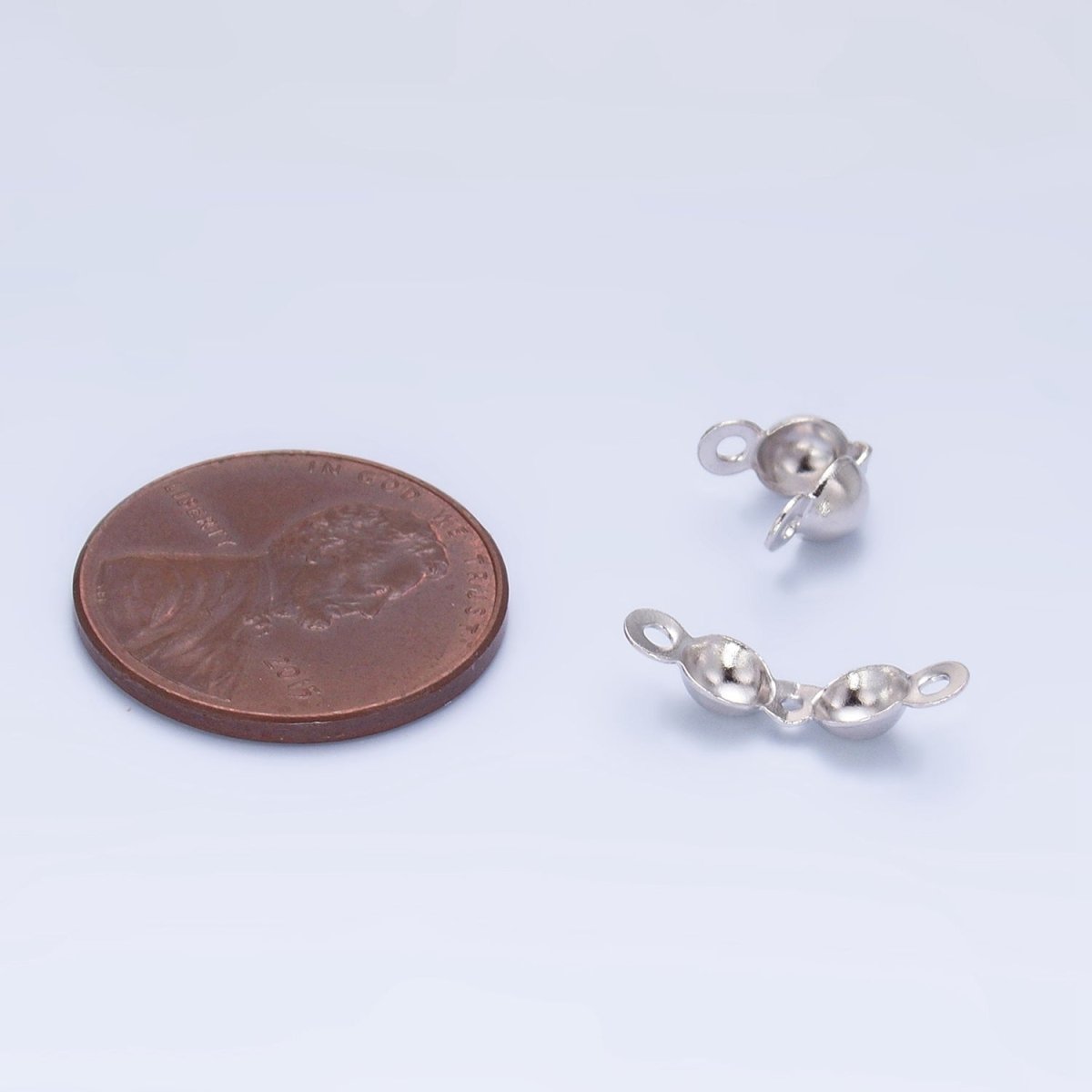 Sterling Silver S925 Crimp Bead Minimalist Findings | SL-514