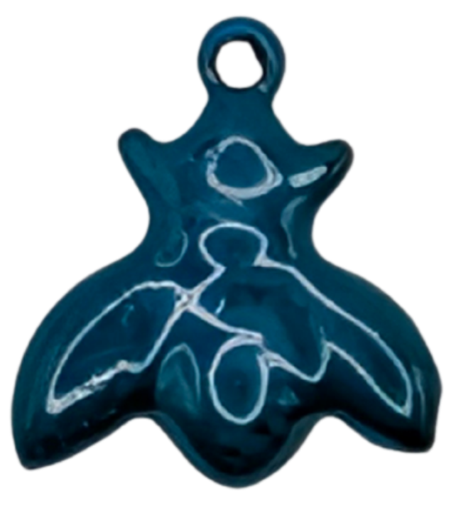 Enameled Bee Charm
