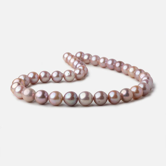 Tri Color Baroque Freshwater Pearls 16 inch 37 pearls 10mm - 11mm A