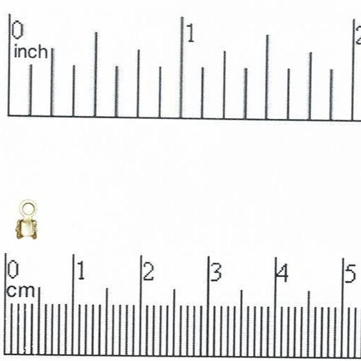 2mm Rhinestone Chain Connector Ends - Crimp to Add Loop - Sold by the Gross - Multiple Finishes - Electro Plated - Nickel Free - RCON2