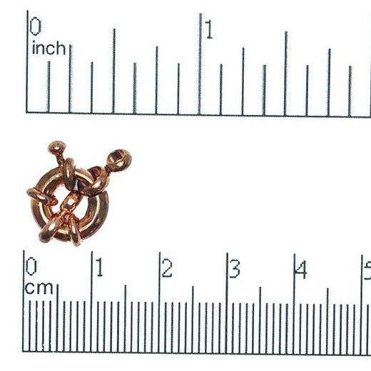 12mm Spring Ring Clasp with 2 Loops - Available in Multiple Colors - Sold Individually - CL/CR1